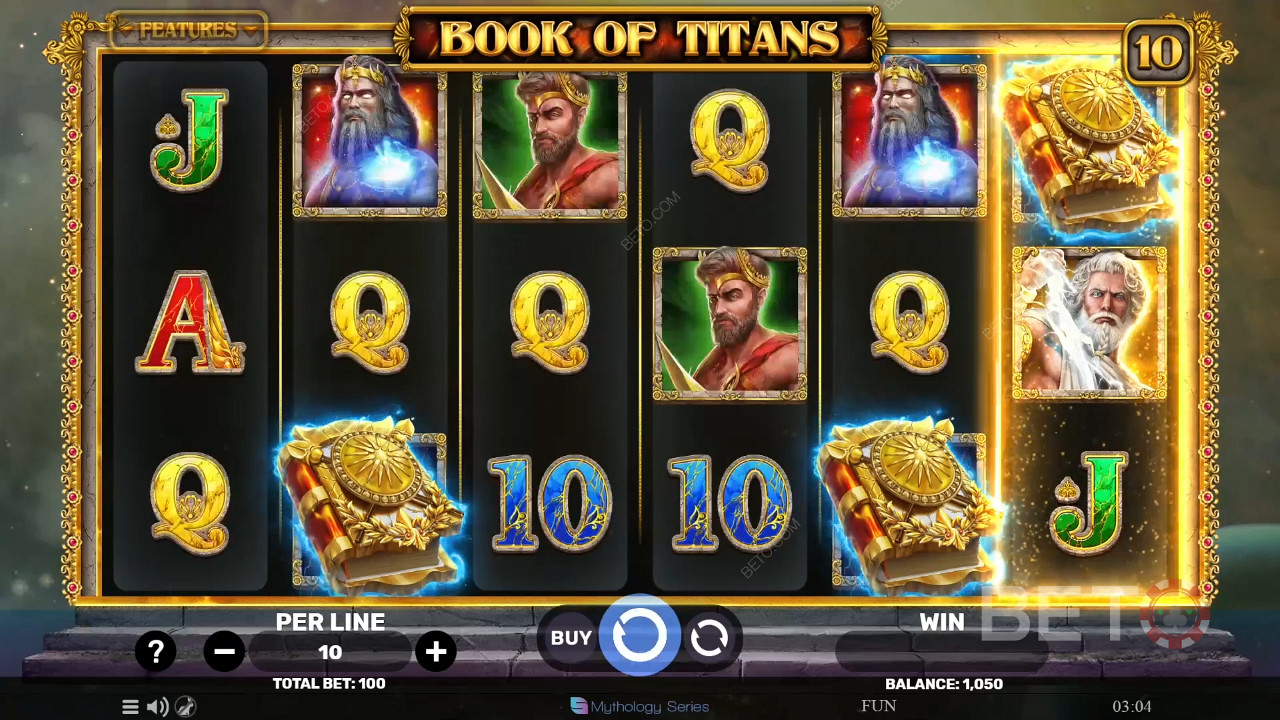 Ulasan Book of Titans oleh BETO Slots