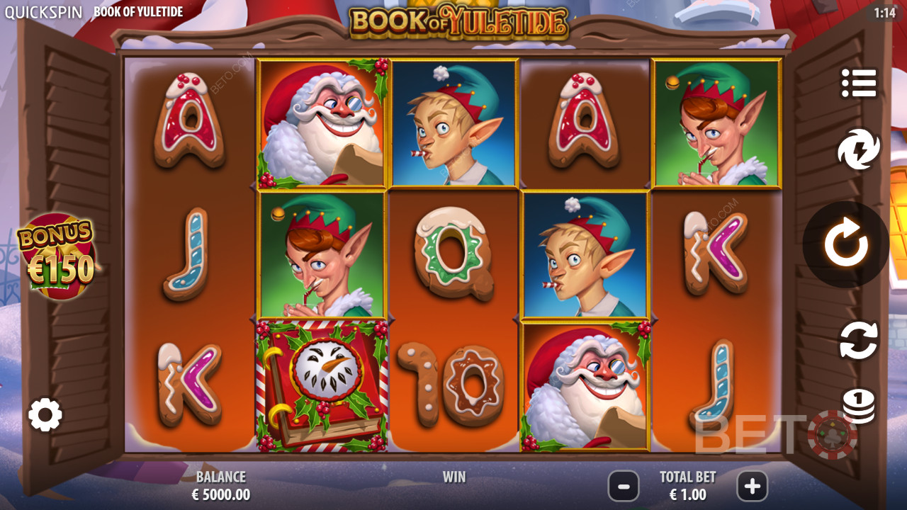 Buku Ulasan Yuletide oleh BETO Slots