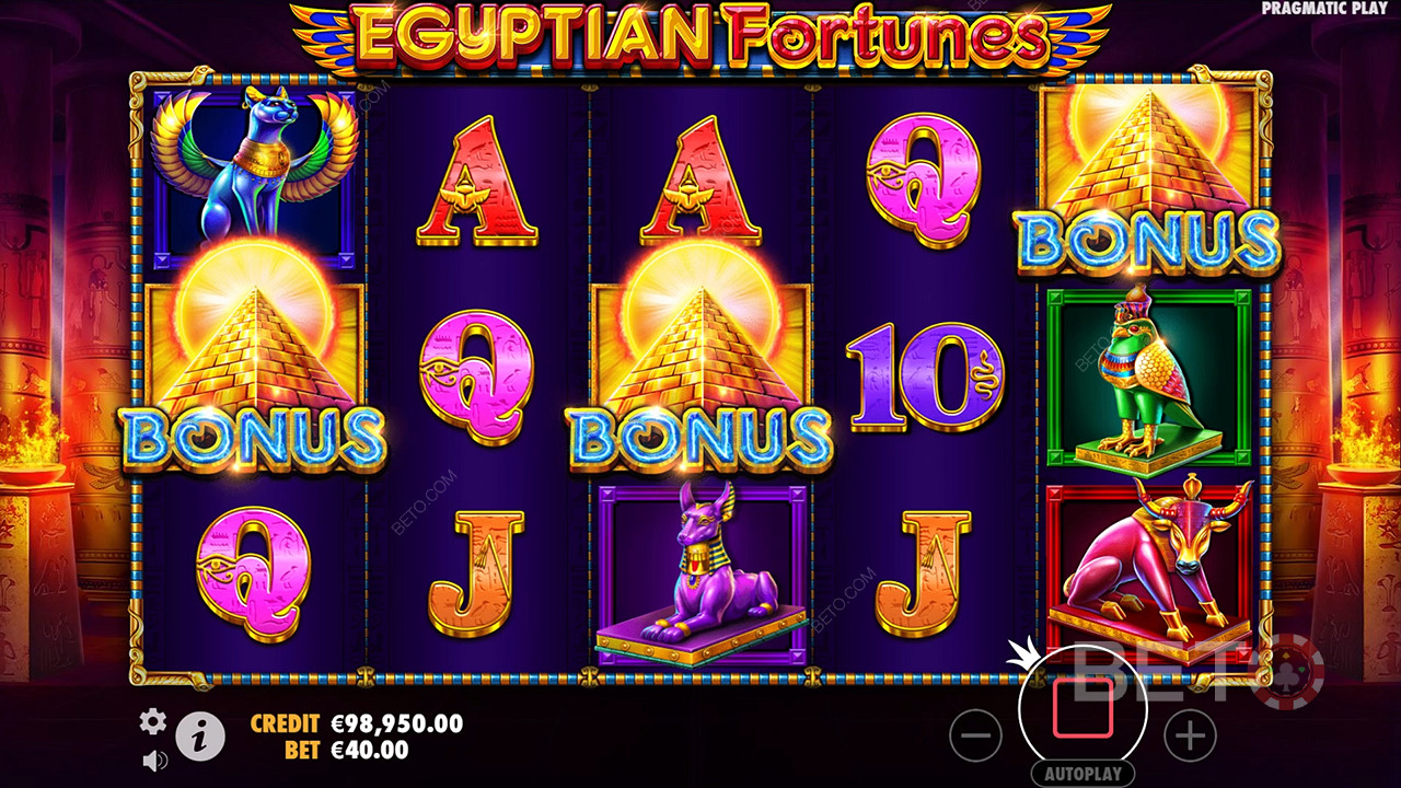 Egyptian Fortunes Main Gratis