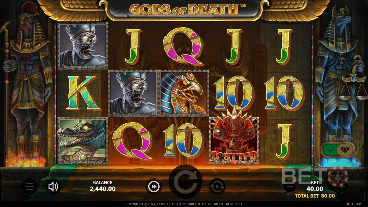 Ulasan Dewa Kematian oleh BETO Slots