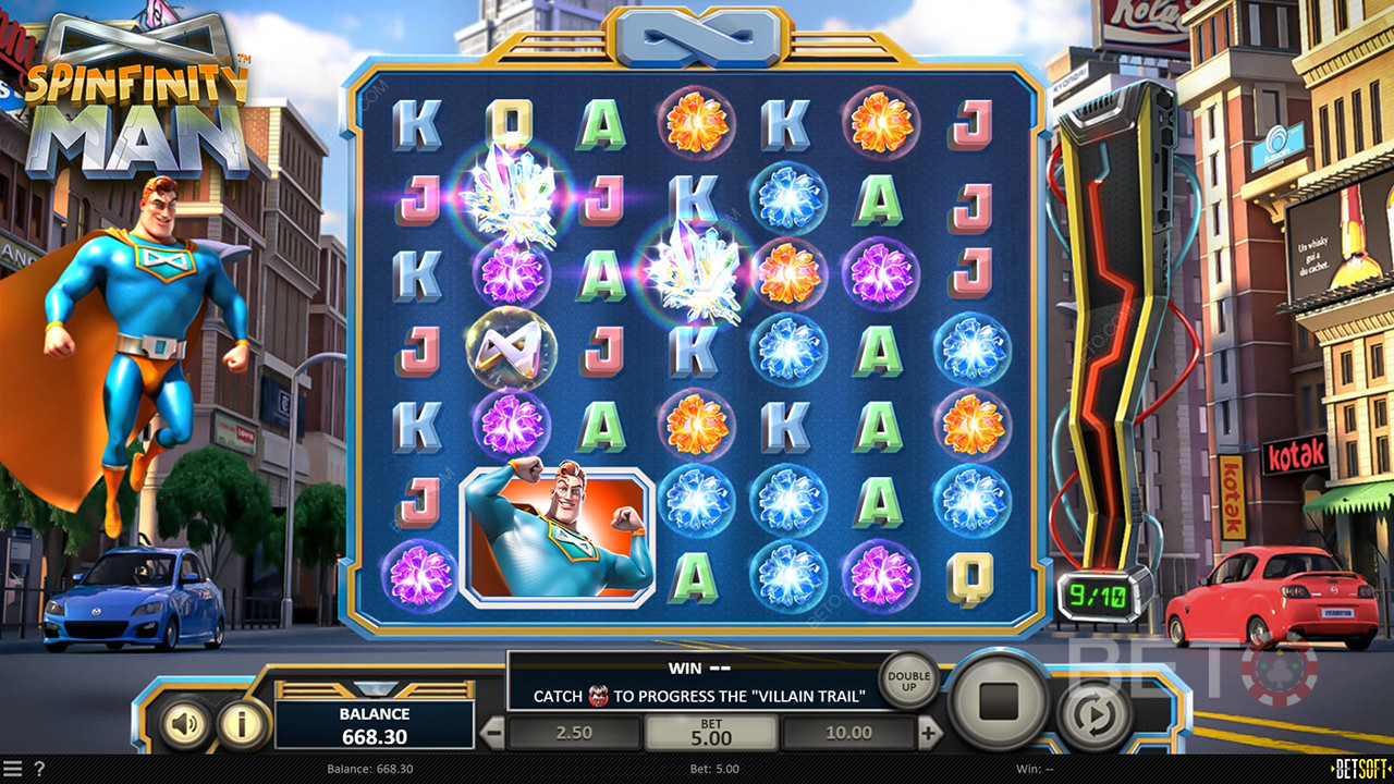 Ulasan Spinfinity Man oleh BETO Slots