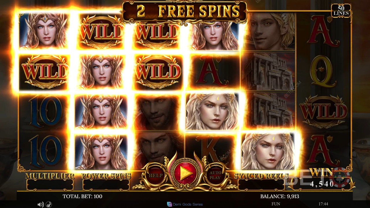 Ulasan Demi Gods IV oleh BETO Slots