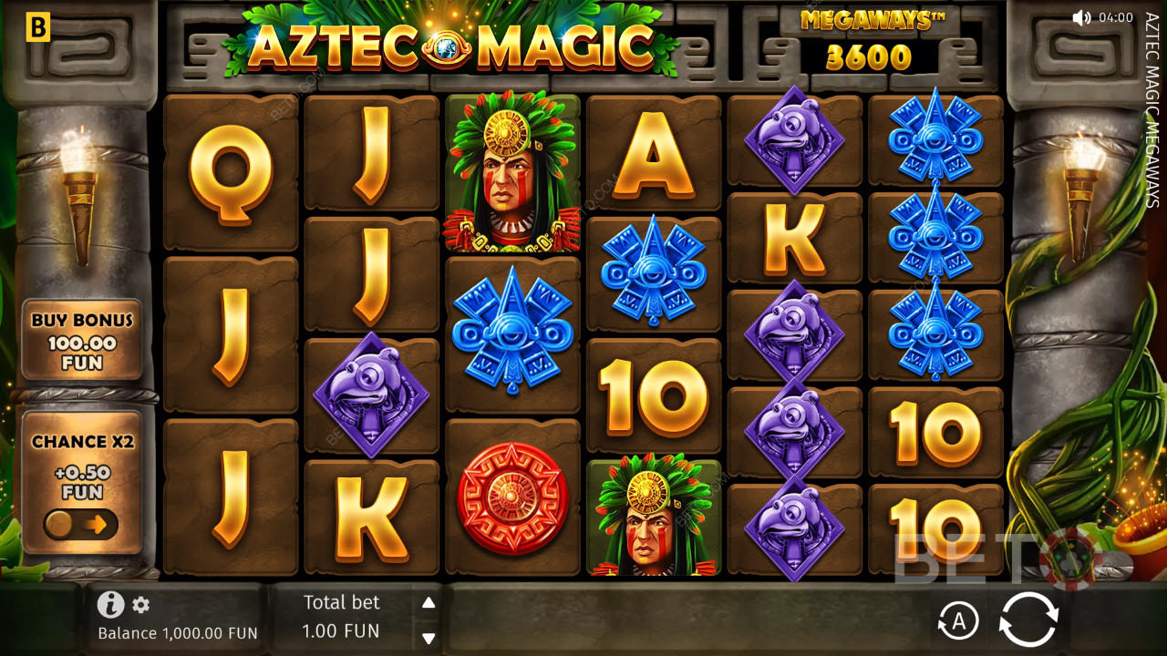 Ulasan Aztec Magic Megaways oleh BETO Slots