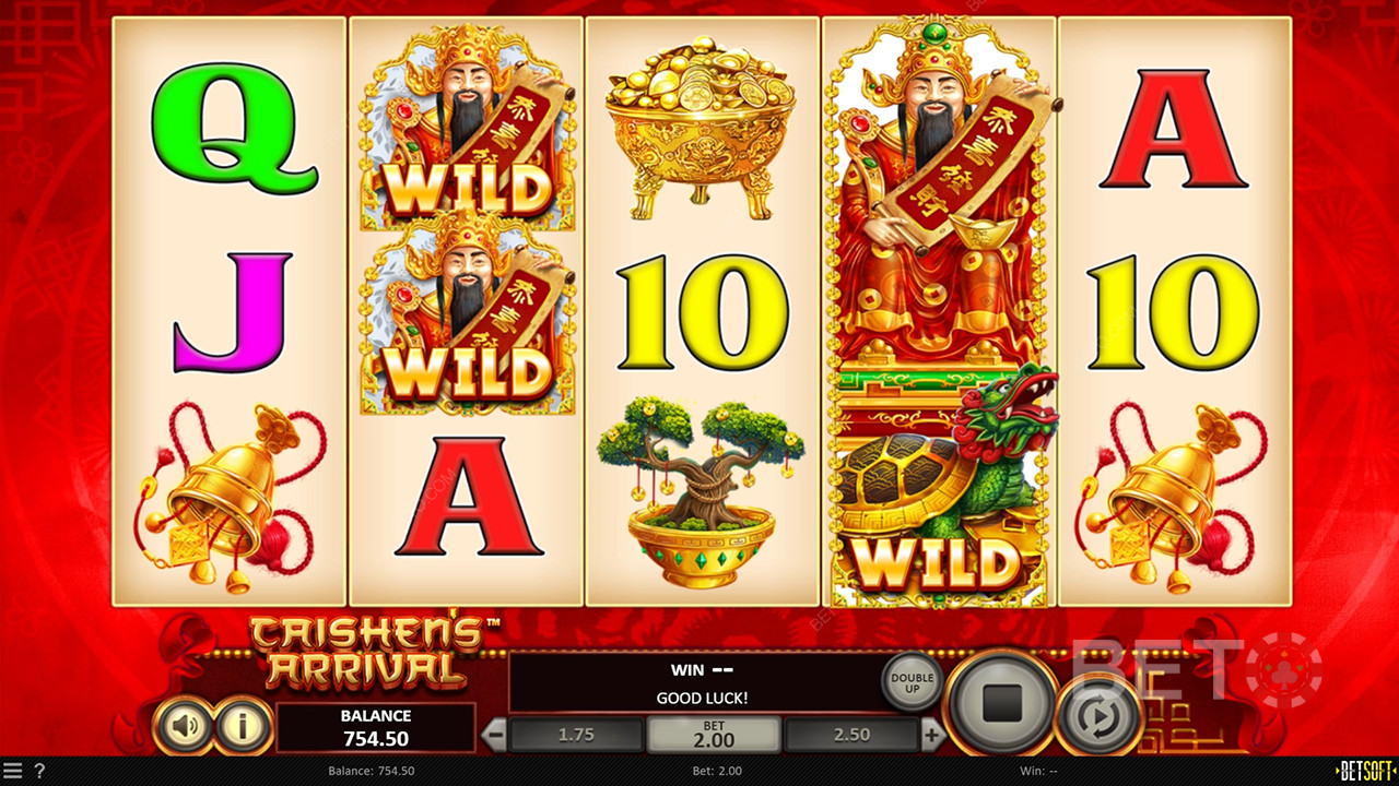 Ulasan Kedatangan Caishen oleh BETO Slots