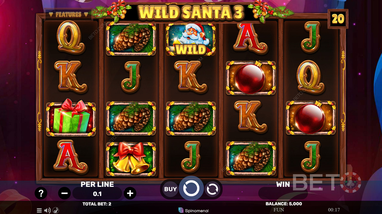 Wild Santa 3 Main Gratis