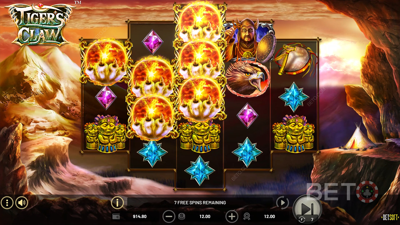 Ulasan Cakar Harimau oleh BETO Slots