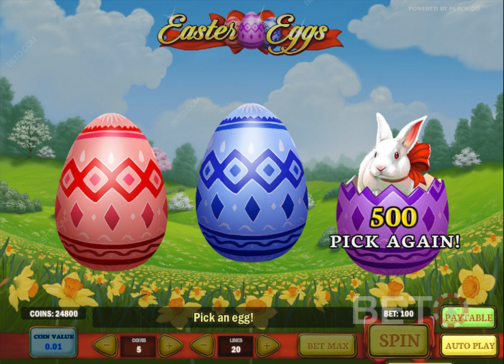 Telur Paskah membawa bonus memukau ke dalam permainan