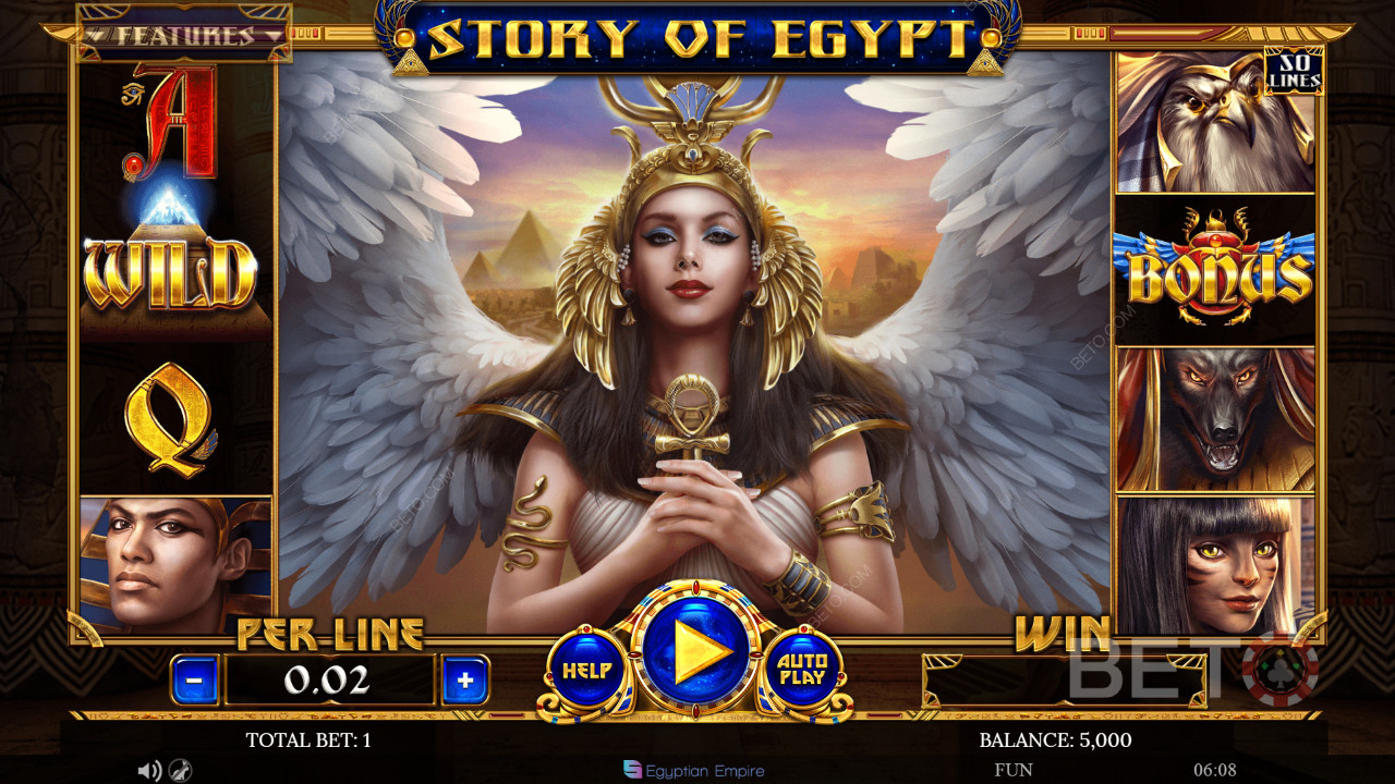 Ulasan Story of Egypt oleh BETO Slots