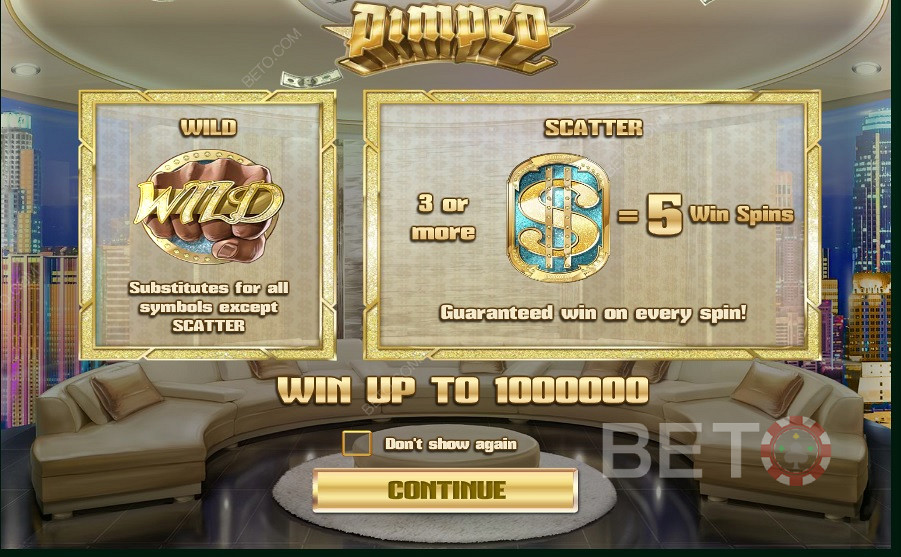 2 Scatters di Slot Online Pimped