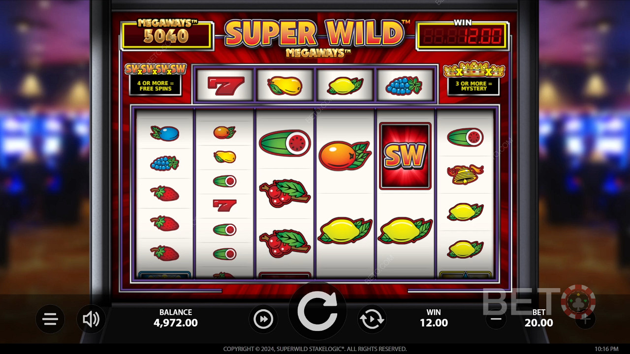Super Wild Megaways Main Gratis