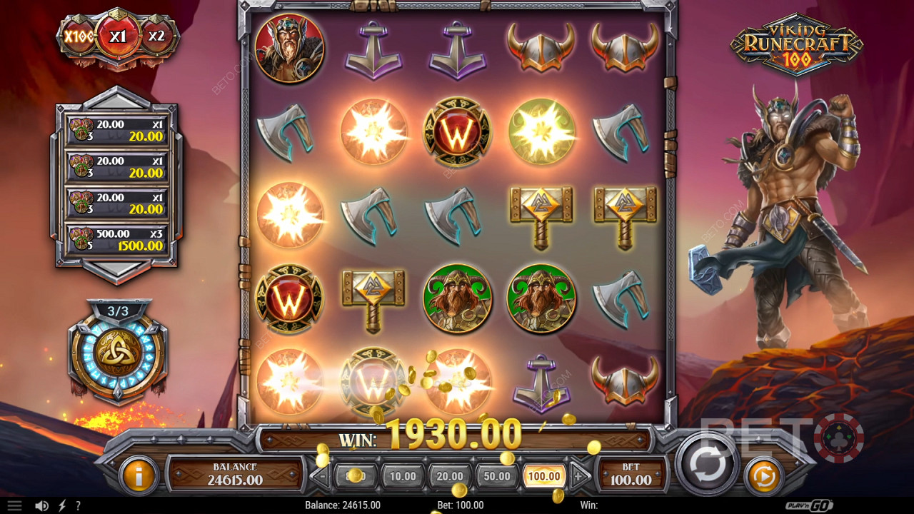 Viking Runecraft 100 Ulasan oleh BETO Slots