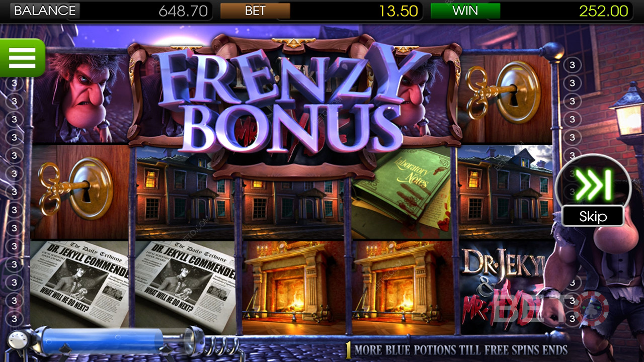 Ulasan Dr. Jekyll & Mr. Hyde oleh BETO Slots