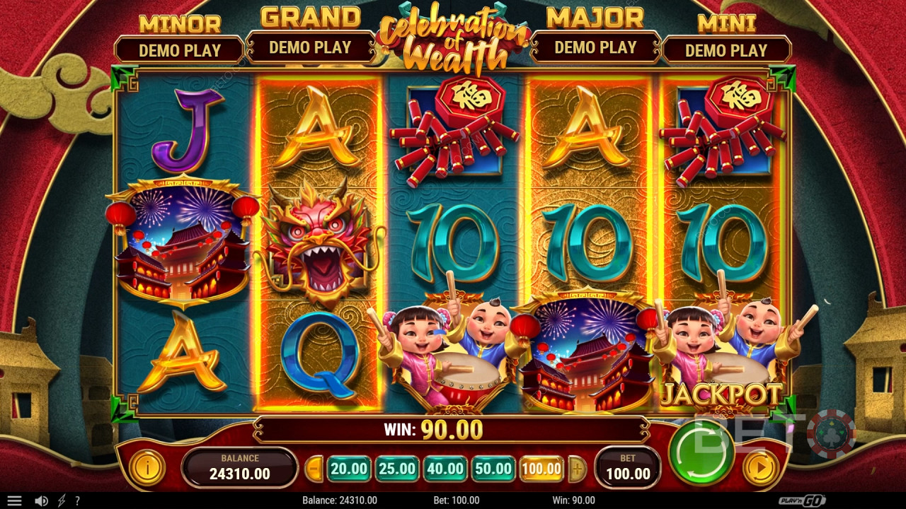 Celebration of Wealth Main Gratis