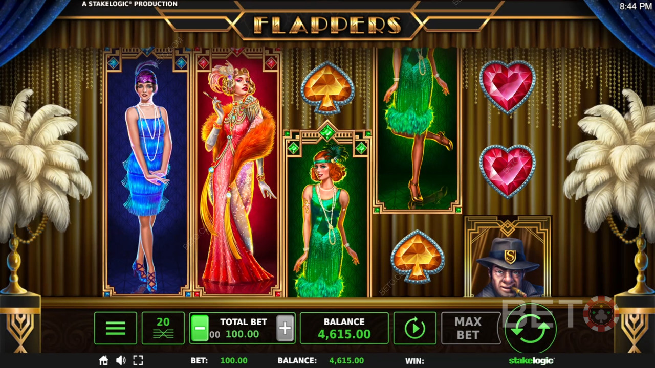 Ulasan Flappers oleh BETO Slots