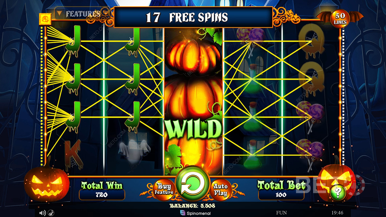 Ulasan Gulungan Hallow oleh BETO Slots