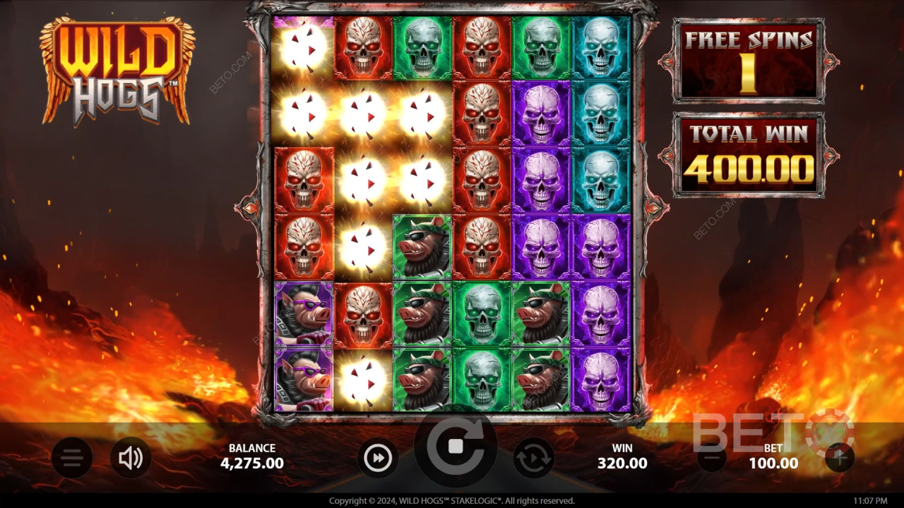 Ulasan Wild Hogs oleh BETO Slots