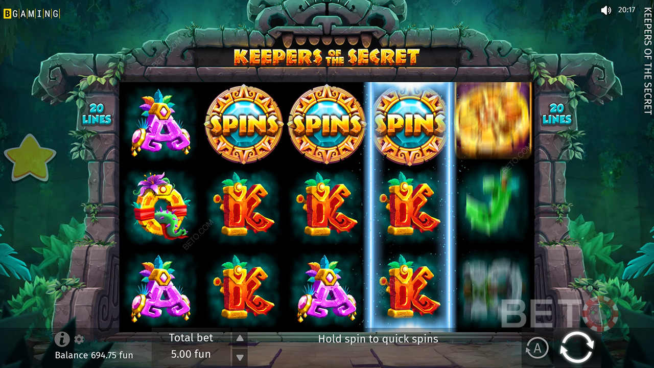 Ulasan Penjaga Rahasia oleh BETO Slots