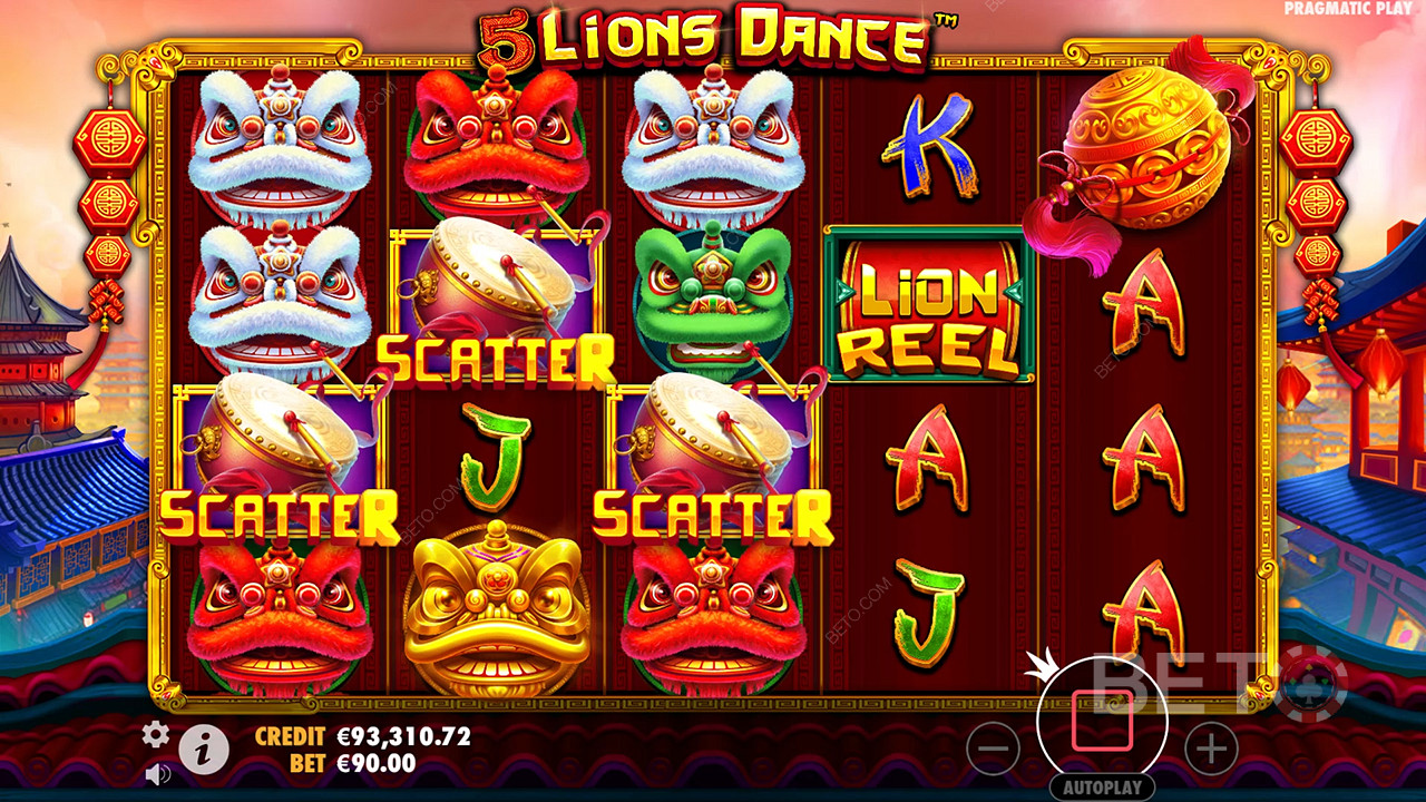 5 Ulasan Barongsai oleh BETO Slots