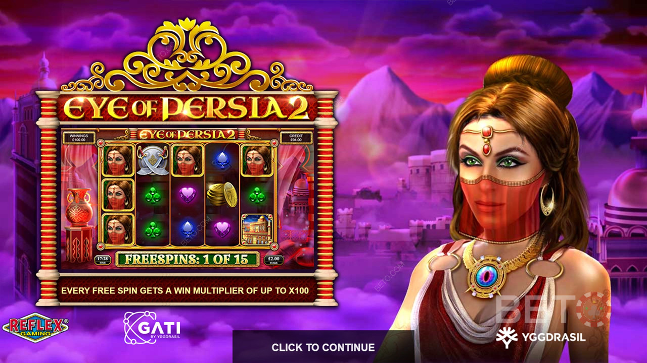 Ulasan Eye of Persia 2 oleh BETO Slots