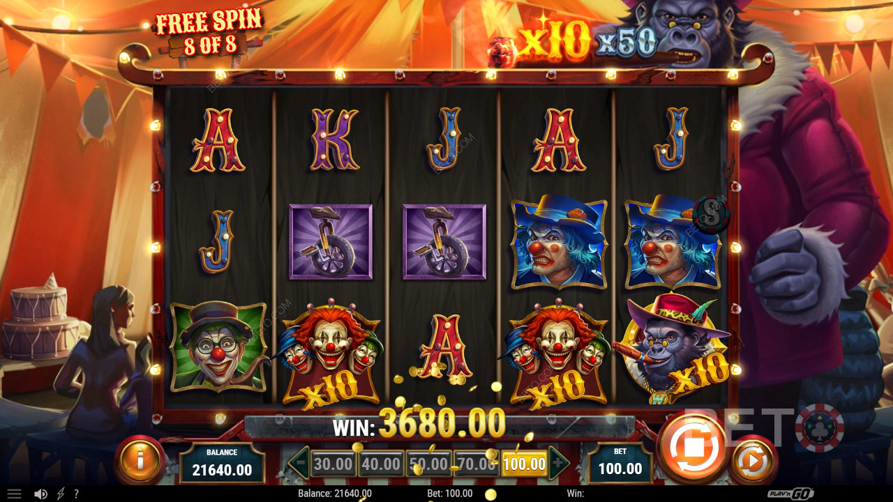 3 Clown Monty 2 Main Gratis