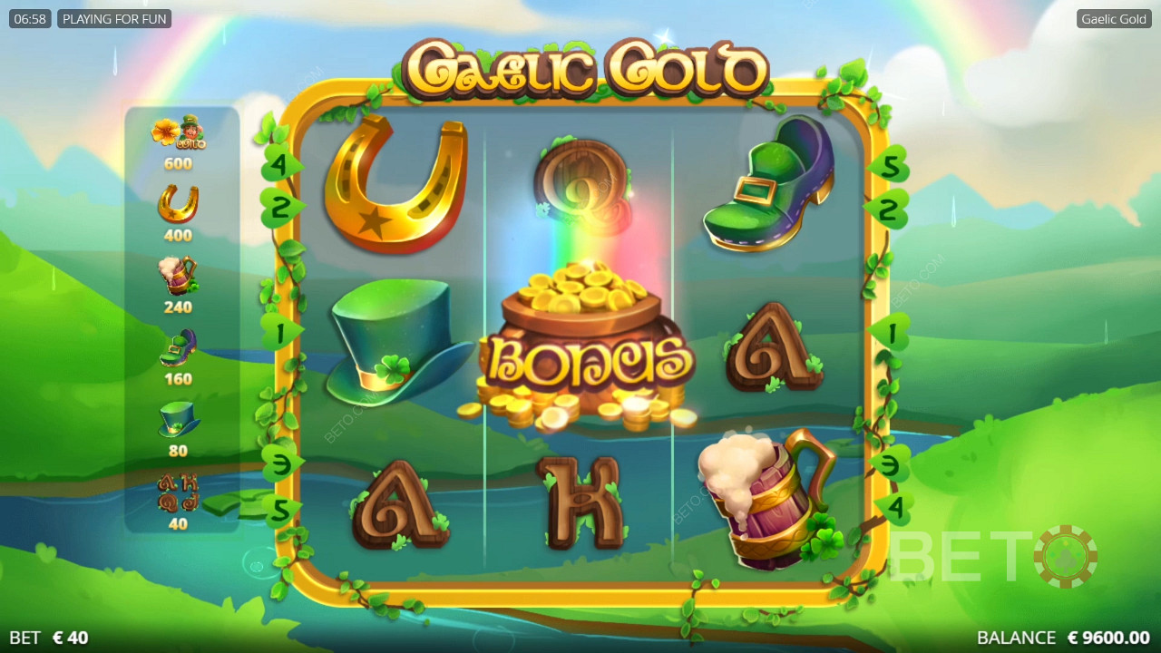 Gaelic Gold Main Gratis