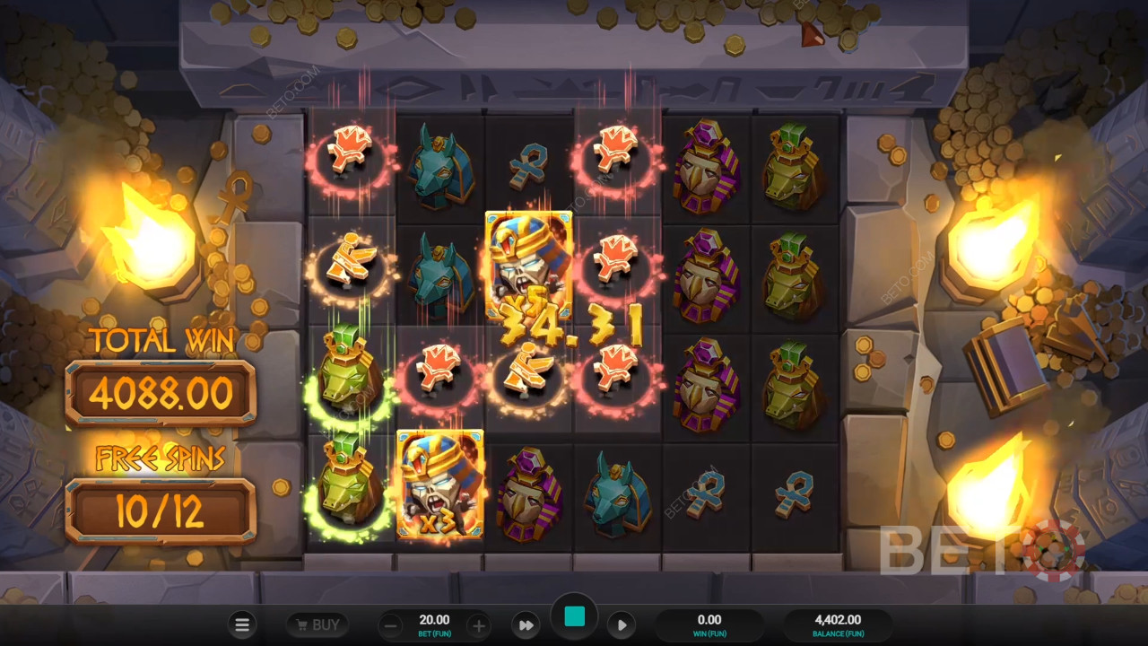 Ulasan Ramses Revenge oleh BETO Slots