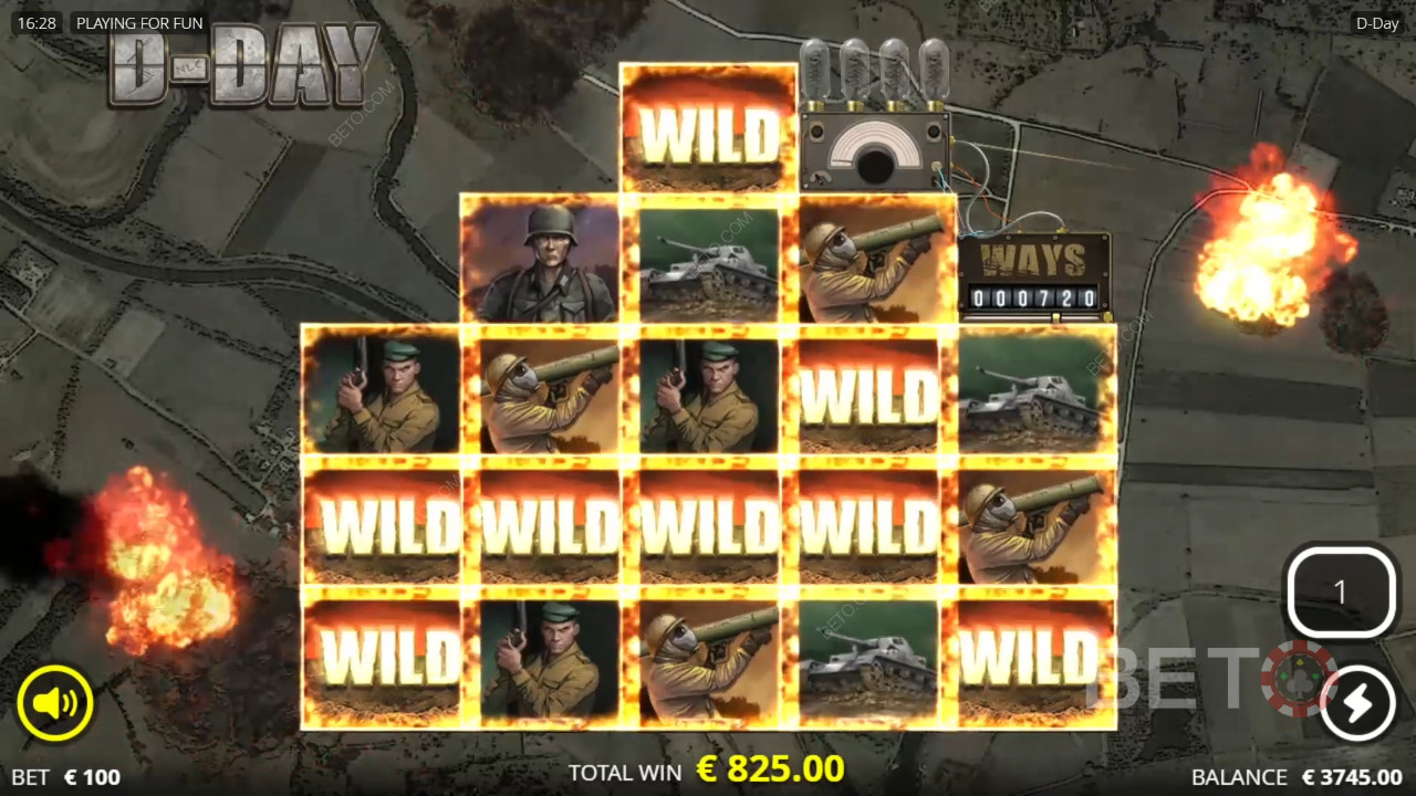 Ulasan D Day oleh BETO Slots