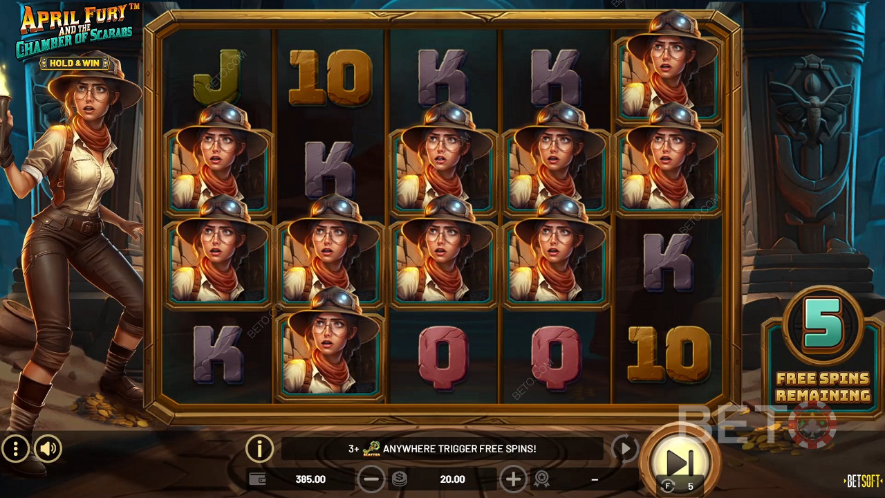 April Fury and the Chamber of Scarabs  Main Gratis