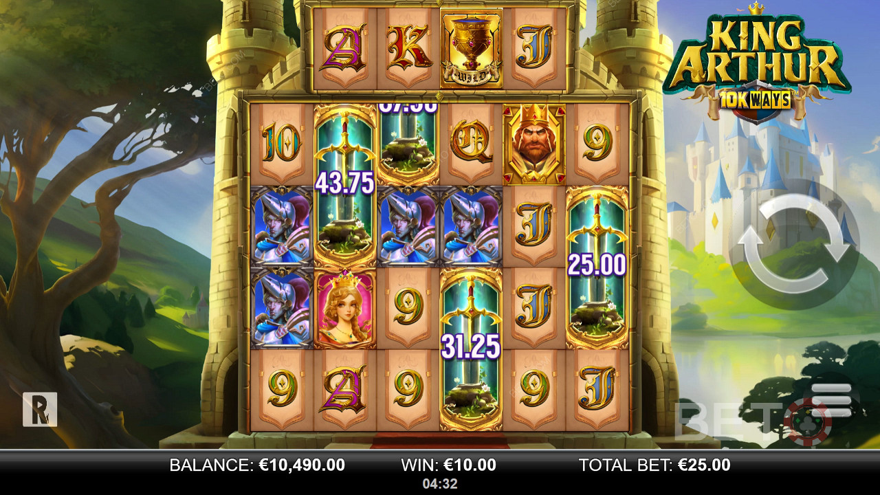 King Arthur 10k Ways Main Gratis