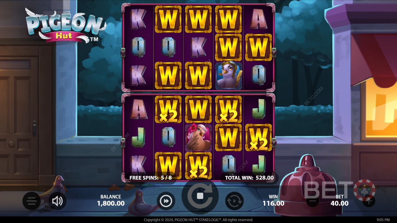 Ulasan Pigeon Hut oleh BETO Slots