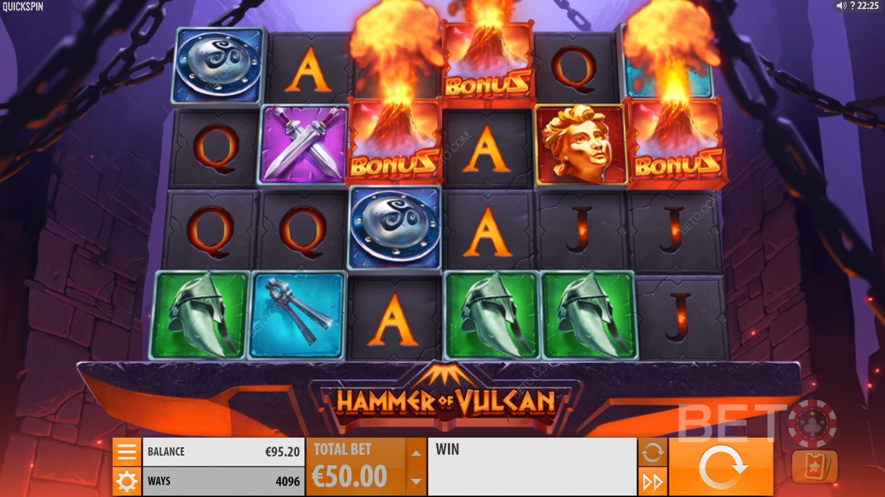 Ulasan Hammer of Vulcan oleh BETO Slots