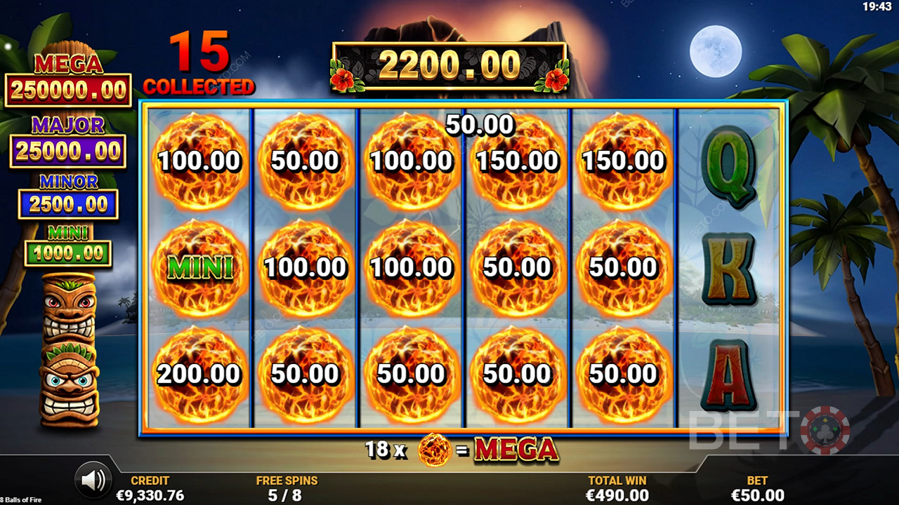 8 Balls of Fire  Main Gratis