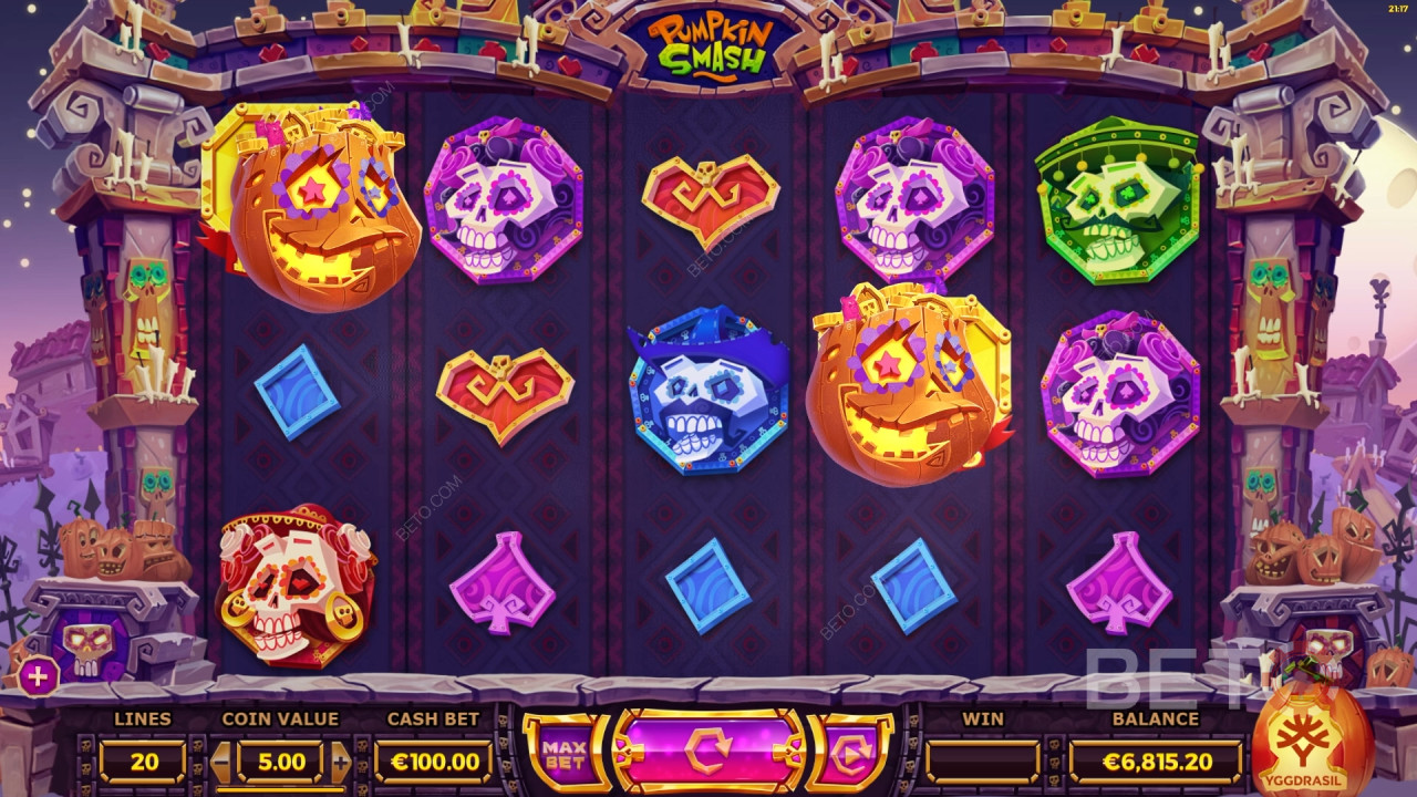 Ulasan Labu Smash oleh BETO Slots