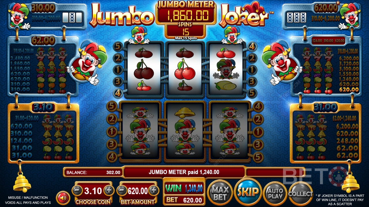 Ulasan Jumbo Joker oleh BETO Slots