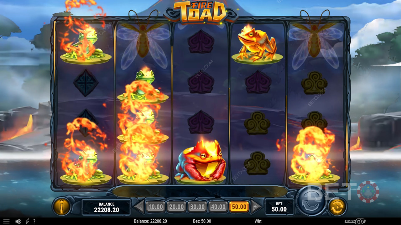 Ulasan Fire Toad oleh BETO Slots
