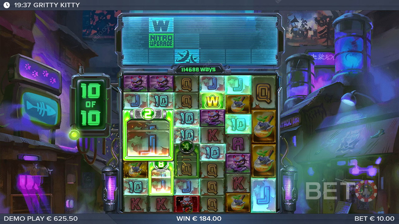 Gritty Kitty dari Nitropolis Diulas oleh BETO Slots