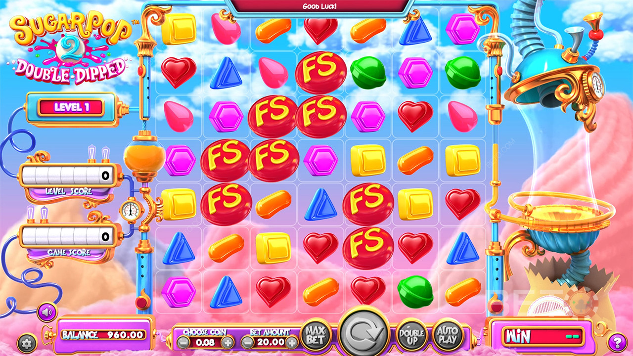SugarPop 2: Ulasan Dicelupkan Ganda oleh BETO Slots