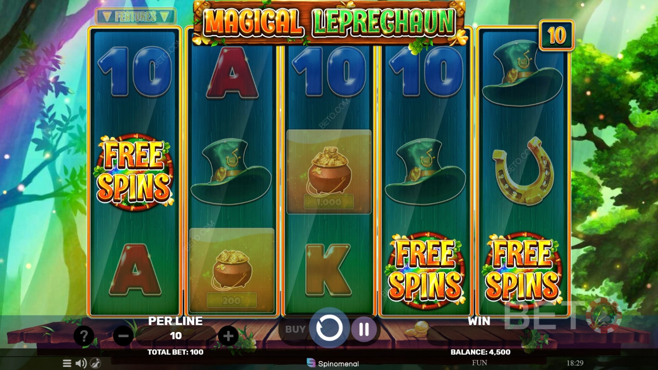 Fitur Bonus Dijelaskan di Magical Leprechaun oleh Spinomenal