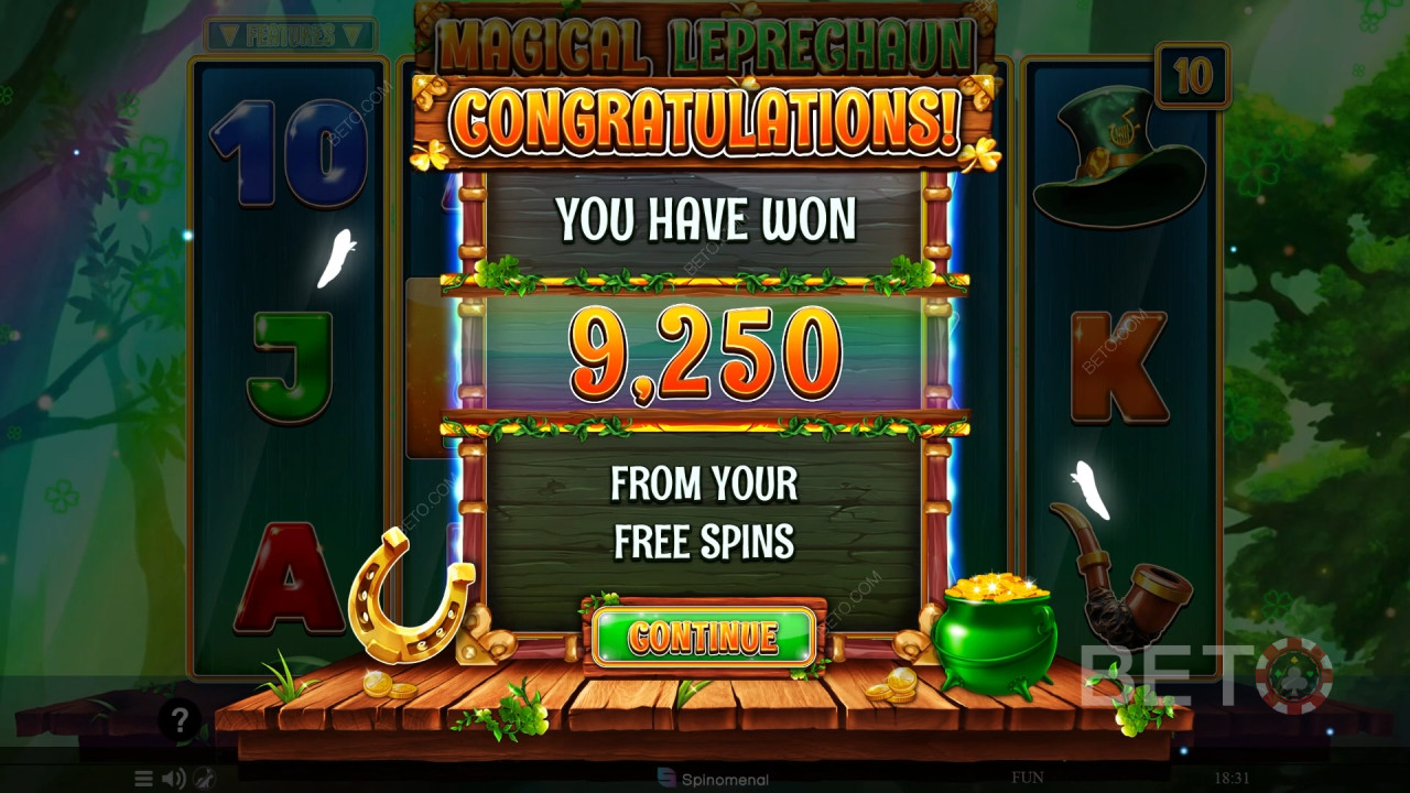 Menangkan 2,000x taruhan Anda di Slot Leprechaun yang Ajaib!
