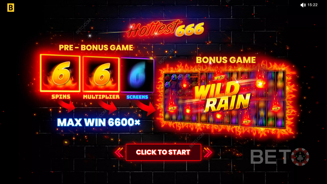 Fitur Bonus Dijelaskan di Hottest 666 oleh BGAMING