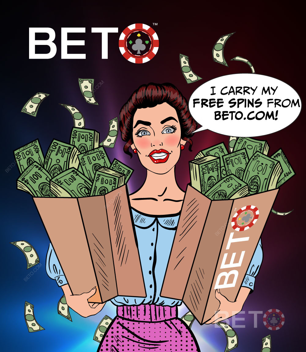 Dapatkan bonus Spin Gratis yang menguntungkan melalui BETO.com