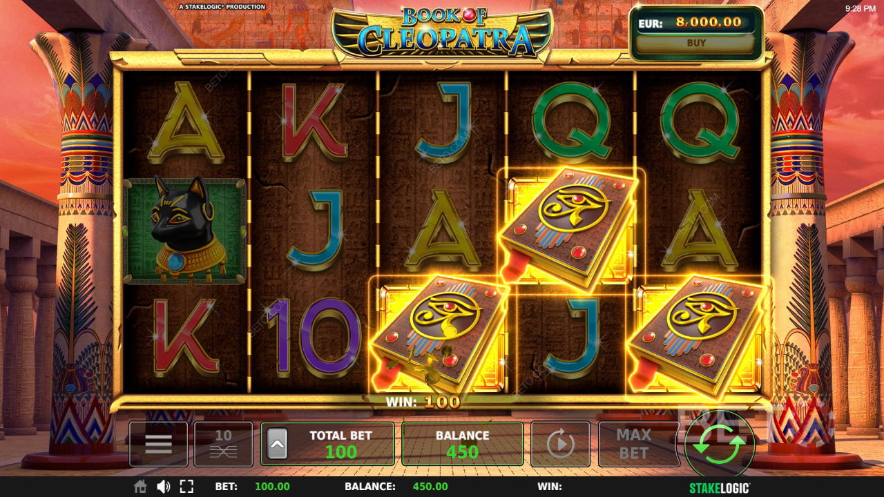 Ulasan Book of Cleopatra oleh BETO Slots