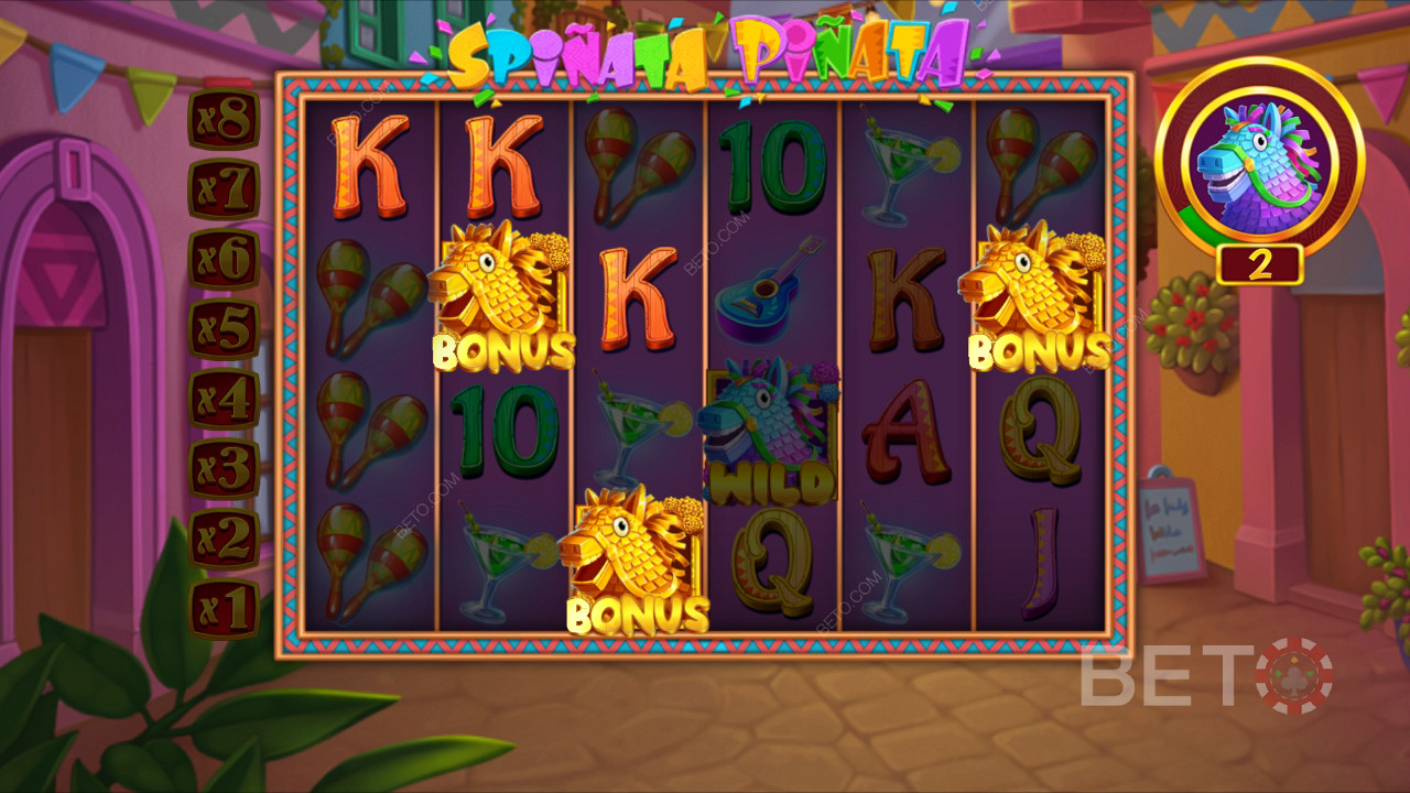 Ulasan Spinata Pinata oleh BETO Slots