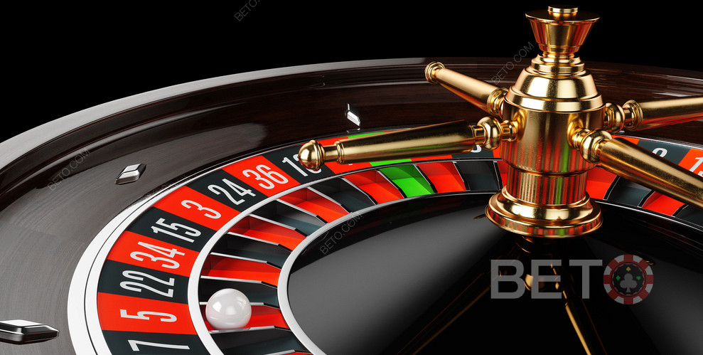Dua jenis taruhan warna terlihat di Roulette online, yaitu merah atau hitam.