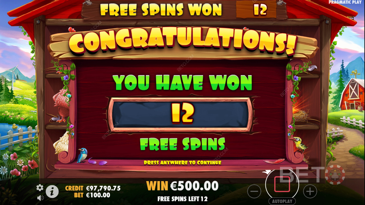 Menangkan 6,750x taruhan Anda di Slot Online The Tweety House!