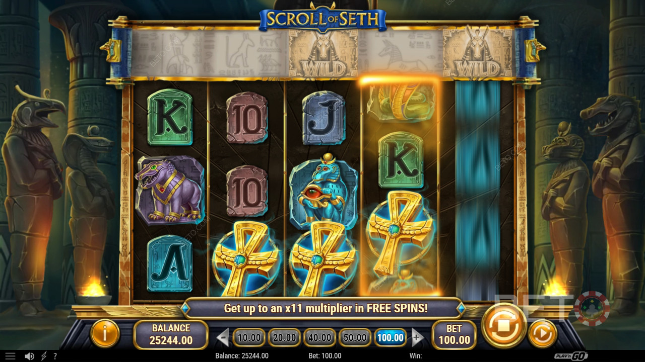 Ulasan Scroll of Seth oleh BETO Slots