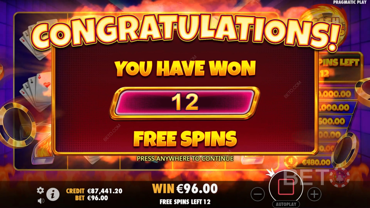 Menangkan 10,000x taruhan Anda di Slot Keripik Tunai!