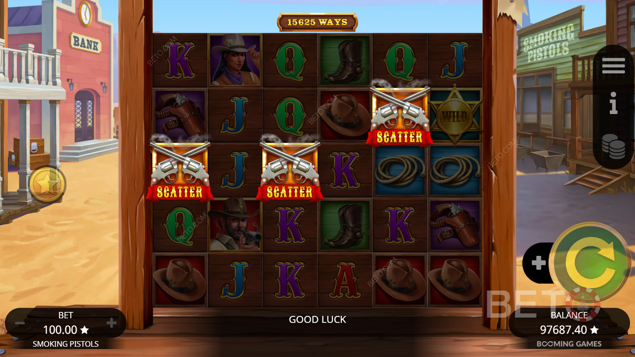 Ulasan Pistol Merokok oleh BETO Slots