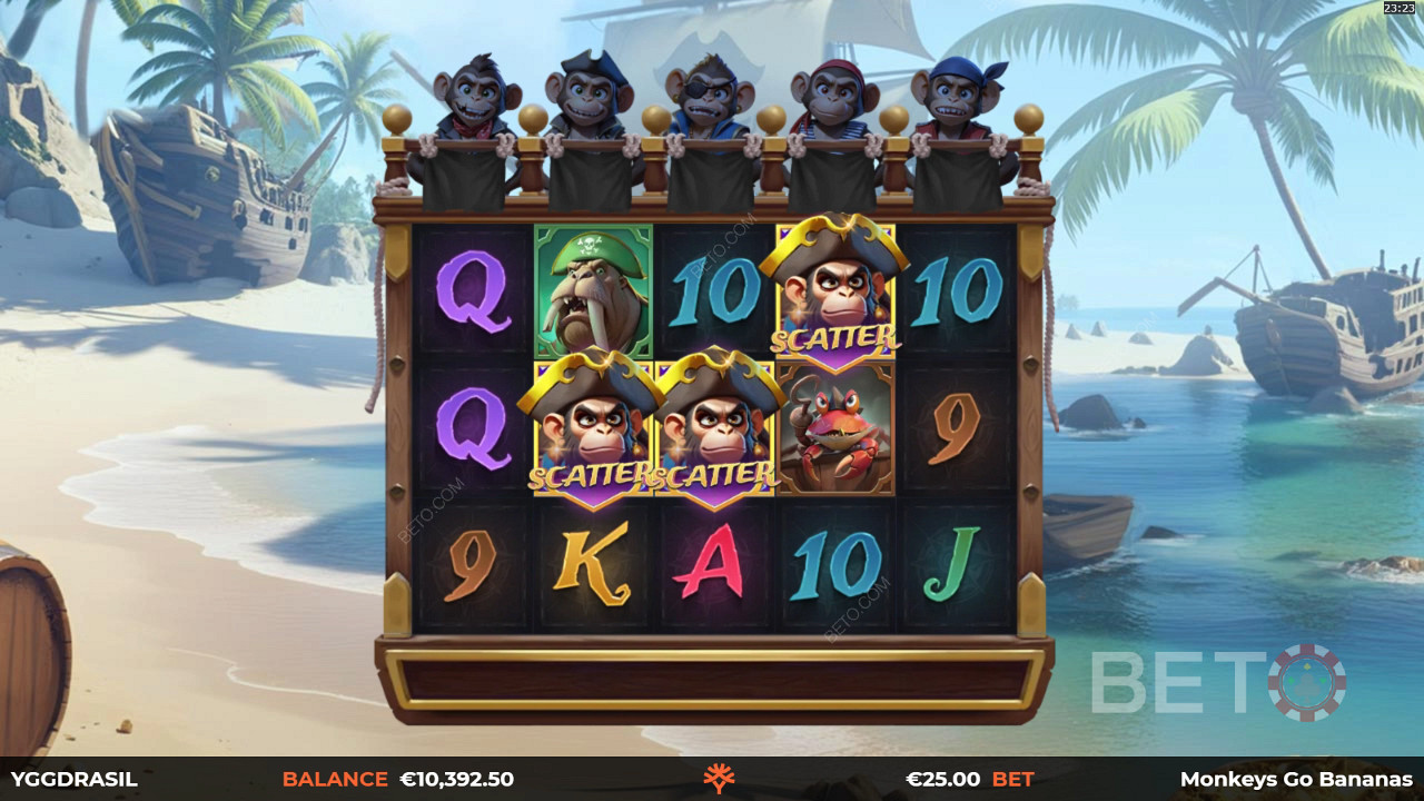 Monkeys Go Bananas MultiMax Main Gratis