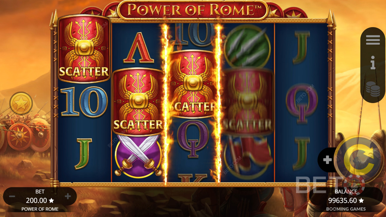 Ulasan Power of Rome oleh BETO Slots